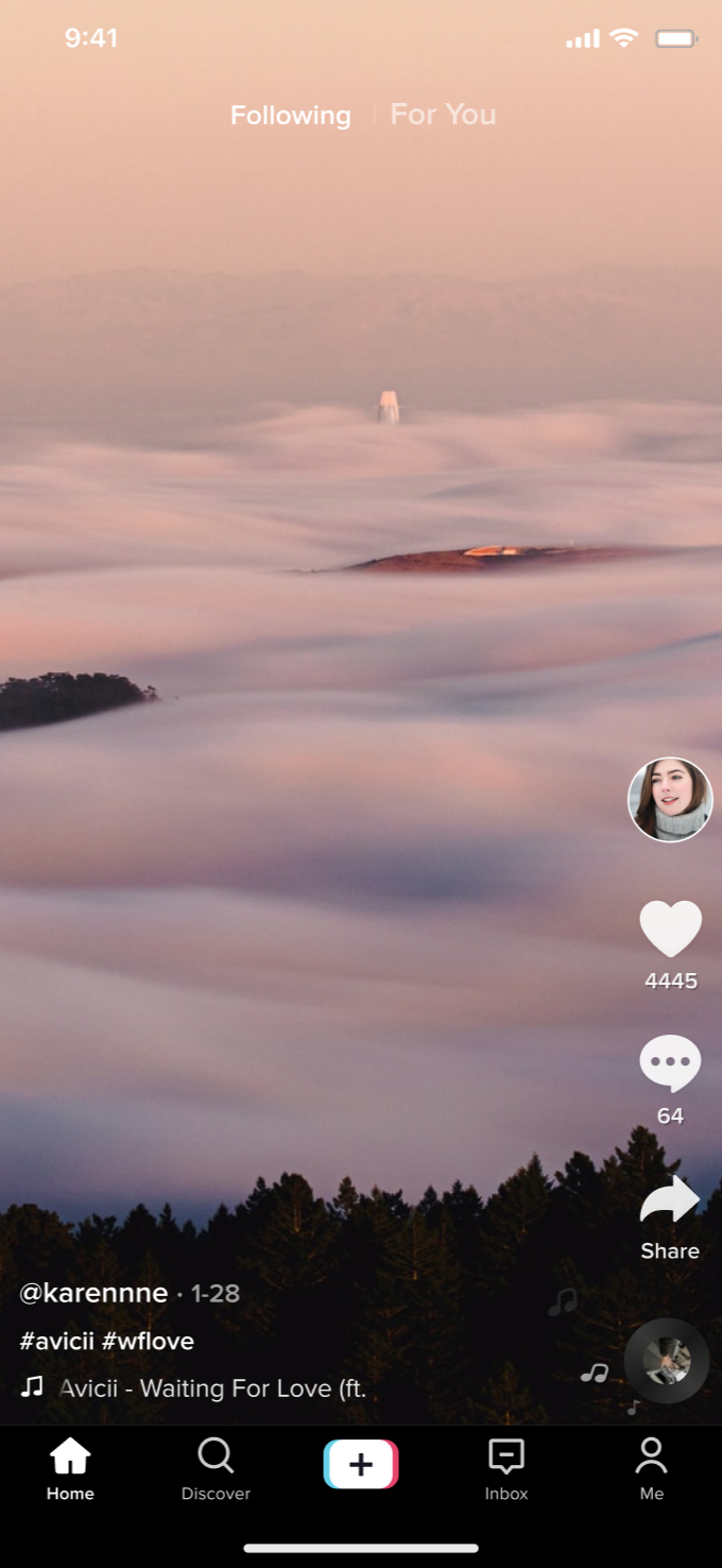 Mobile app preview
